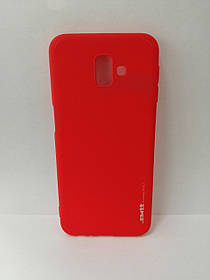 Чохол силікон SMTT для SAMSUNG GALAXY J6 Plus J610 Red