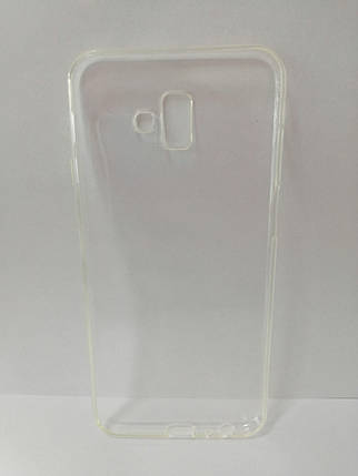 Чохол силікон SMTT для SAMSUNG GALAXY J6 Plus J610 Clear, фото 1