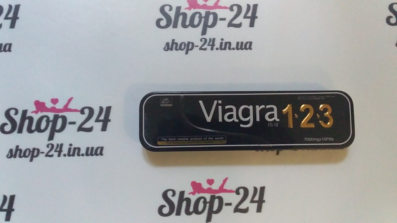 Препарат для чоловічої потенції Vi-gra 123 (9 таблеток), фото 1