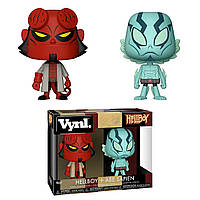 Набір фігурок Funko Pop Фанко Поп Action Хеллбой і Эйб Сапієн Hellboy Abe Sapien and Hellboy 10см H HA227