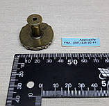 Ручка меблева D/C K-100 стара латунь 35 мм, фото 3