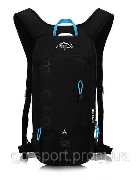 Рюкзак TOP SPEED, 10л, black