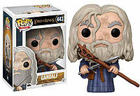 Фигурка Funko Pop Фанко Поп Gandalf Гэндальф Lord Of The Rings Bластелин Колец 10 см LT G 443