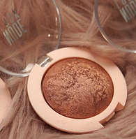 Тени для век Golden Rose Nude Look Matte & Pearl Baked Eyeshadow Pearl 02 - Rosy Bronze