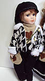 Пара порцелянових ляльок Закохані висота 42 см, фото 3