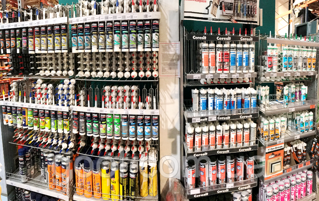 піни і герметики Ceresit, Soudal, Mapei, Tytan