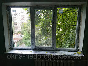 Вікно три створки, одне відкриття WDS 6 Series, фото 3