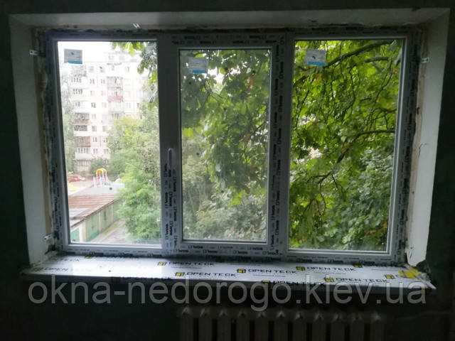 Тристулкові металопластикові вікна WDS 5S ➡ © Вікна Недорого