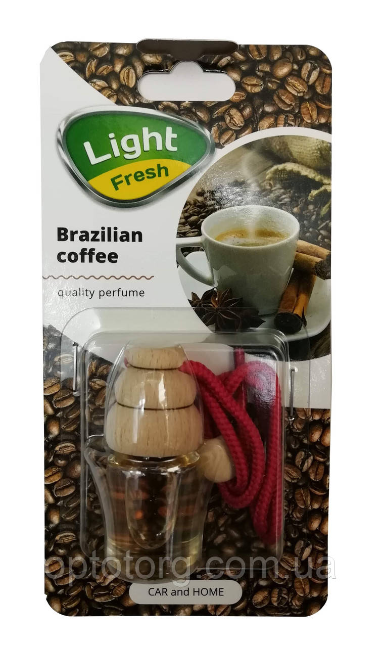 Освіжувач ароматизатор повітря Бразильська кава Light Fresh 5мл