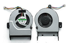Оригінальний кулер для ноутбука ASUS X55A, X55C, X55U, X55X (4pin, 9mm), вентилятор, FAN, фото 1