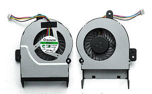 Оригінальний кулер для ноутбука ASUS X45C, X45VD, X45 (4pin, 9 mm) вентилятор, FAN, фото 3