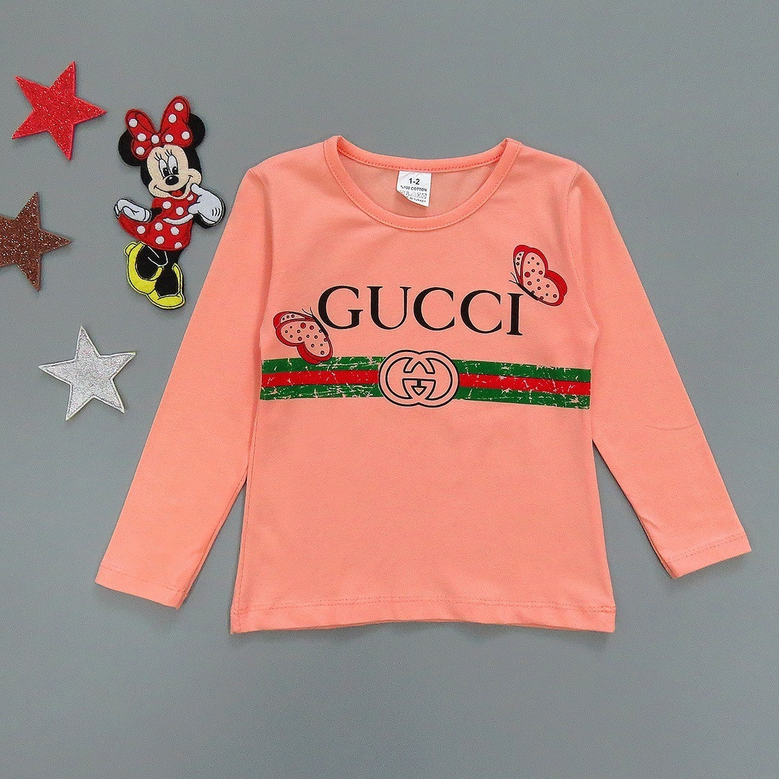 Лонгслив Gucci для дівчинки. 1-2 роки