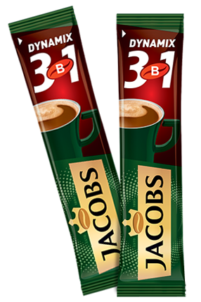 Кавовий напій Jacobs 3 in 1 Dynamix 56 x 12,5 г