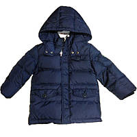 Стильна дитяча куртка для хлопчика BRUMS Італія 163BDAA004 Синій  ⁇  Верхній одяг для хлопчиків