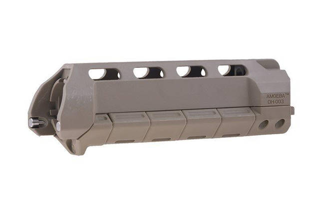 Цівка AM-DH-003-DE для приводів M4 / M16 - tan [AMOEBA] (для страйкболу), фото 1