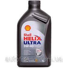 Олива моторна синтетика Shell (Шіл)5W-40 Helix Ultra 1 л.