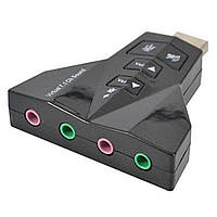 Sound card звуковая аудио карта адаптер, USB