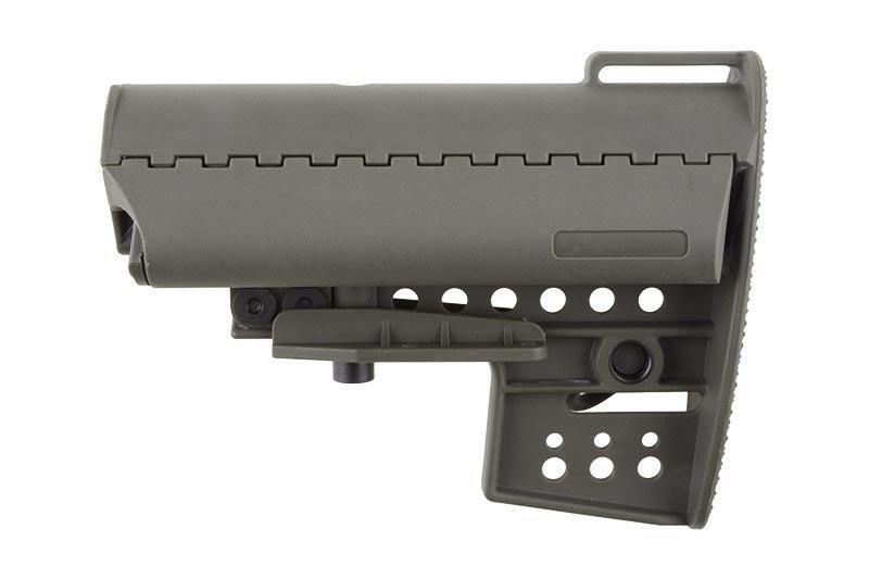 Приклад Clubfoot для приводів M4 / M16 - olive drab [King Arms] (для страйкболу)