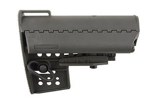 Приклад Clubfoot для приводів M4 / M16 - olive drab [King Arms] (для страйкболу), фото 3