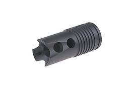 Сталевий полум'ягасник для приводів АК - black [CYMA] (для страйкболу)