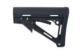 Приклад для приводів типу M4 / M16 - black [SHS] (для страйкболу)