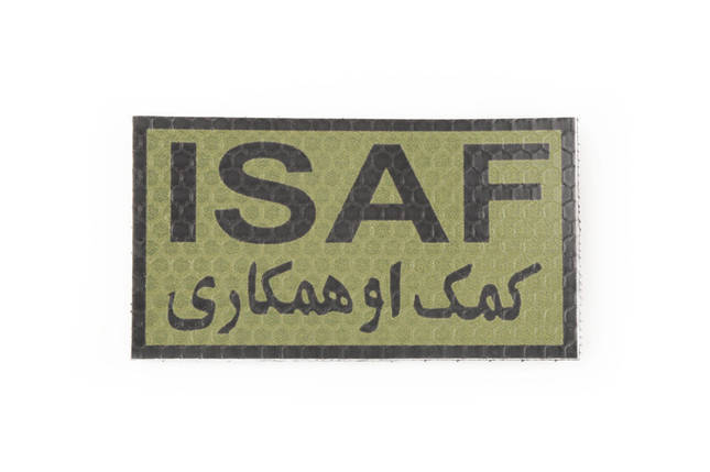 Нашивка IR - ISAF - OD (для страйкболу), фото 1