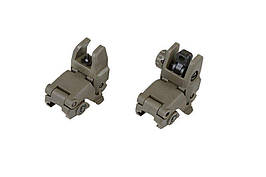Набір складних прицільних пристосувань GEN I - olive drab [FMA] (для страйкболу)