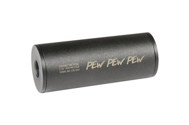 Глушник Covert Tactical PRO 40x100mm "Pew Pew Pew" [Airsoft Engineering] (для страйкболу), фото 1