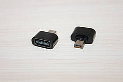 Перехідник MicroUsb-OTG Black