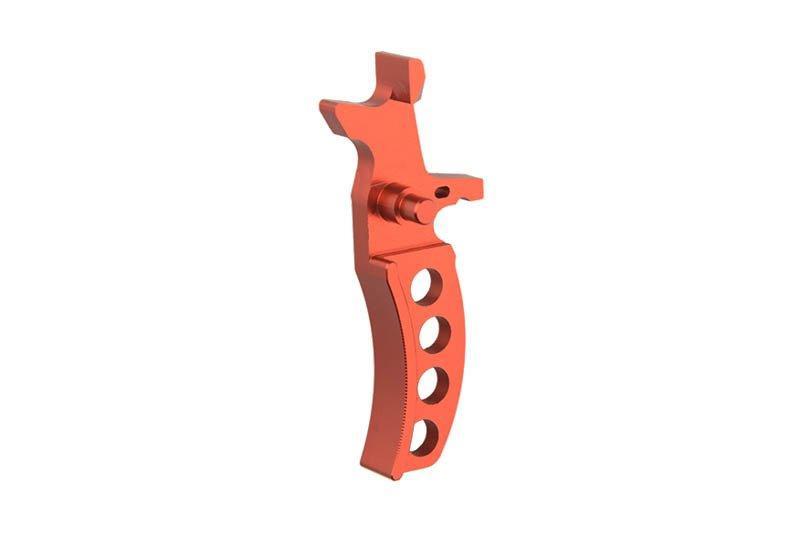Спусковий гачок CNC для приводів типу M4 / M16 (D) - Red [RETRO ARMS] (для страйкболу)