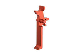 Спусковий гачок CNC для приводів типу M4 / M16 (C) - Red [RETRO ARMS] (для страйкболу)