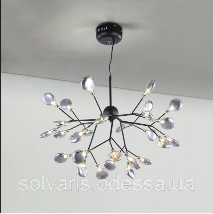 Люстра лофт 756LPR0233-27 BK+BK