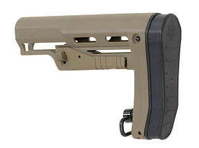 Тонкий приклад RS2 для серії AR-15 / M4 - Dark Earth [APS] (для страйкболу), фото 3