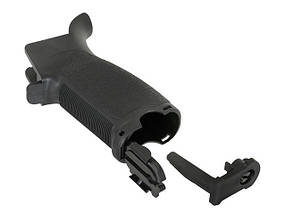 Пістолетна рукоятка Gunfighter для AEG AR-15/M4 - Black [BattleAxe] (для страйкболу), фото 6