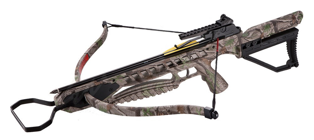 Арбалет гвинтівковий Man Kung MK-XB21GC Rip Claw (green camo) + 3 стріли в подарунок