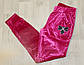 Штани велюрові для дівчинки підлітка в спортивному стилі "Шик", фото 2