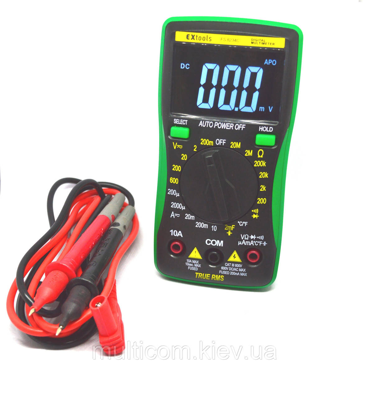 17-01-303. Цифровий мультиметр Extools FS8234A
