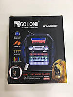 Радіоприймач Golon RX-688BT з USB, SD, FM радіо, Bluetooth