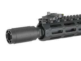 Компенсатор Linear для AR-15 / M4 - Black [5KU] (для страйкболу), фото 5