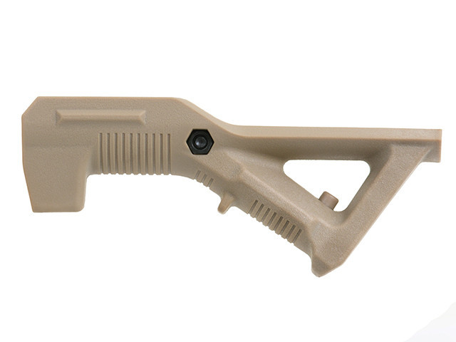 Ергономічна ручка перенесення вогню кутова з лазером - Dark Earth [5KU] (для страйкболу)