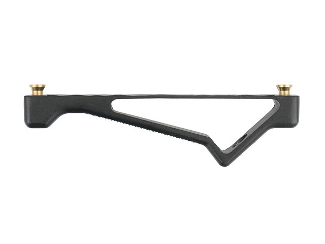 Алюмінієва ручка перенесення вогню кутова для цівки в системі Key-Mod - Black [M-ETAL] (для страйкболу)