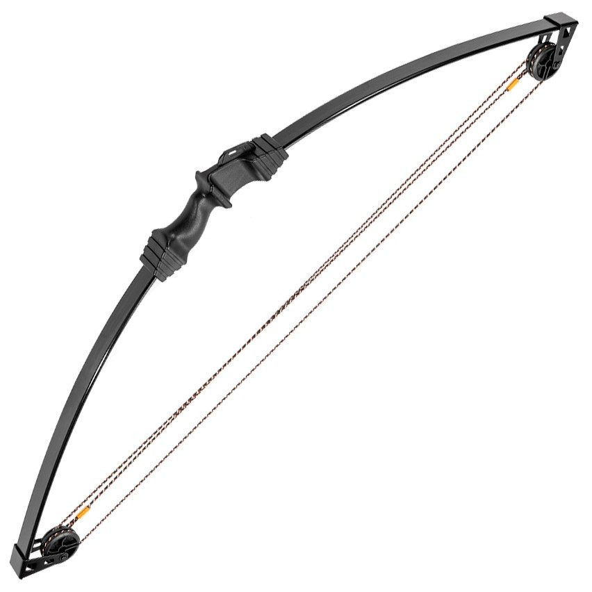 Лук Man Kung MK-CB008BK + стріли (чорний), фото 1