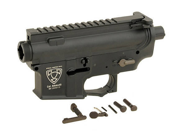 Замок і спускова камера для ASR - Black [APS] (для страйкболу), фото 1