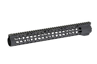 15 дюймова цівка Free Float в системі Key-Mod - Black [Vector Optics] (для страйкболу), фото 6