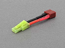 Przejściówka Tamiya na T-connector - wtyk Tamiya mały męski na T żeński [IPower]