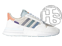 Мужские кроссовки Adidas ZX500 RM Commonwealth Footwear White/Clear Mint DB3510