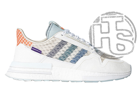 Чоловічі кросівки Adidas ZX500 RM Commonwealth Footwear White/Clear Mint DB3510, фото 1