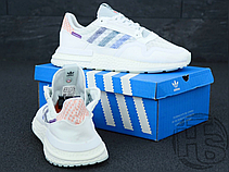 Чоловічі кросівки Adidas ZX500 RM Commonwealth Footwear White/Clear Mint DB3510, фото 6