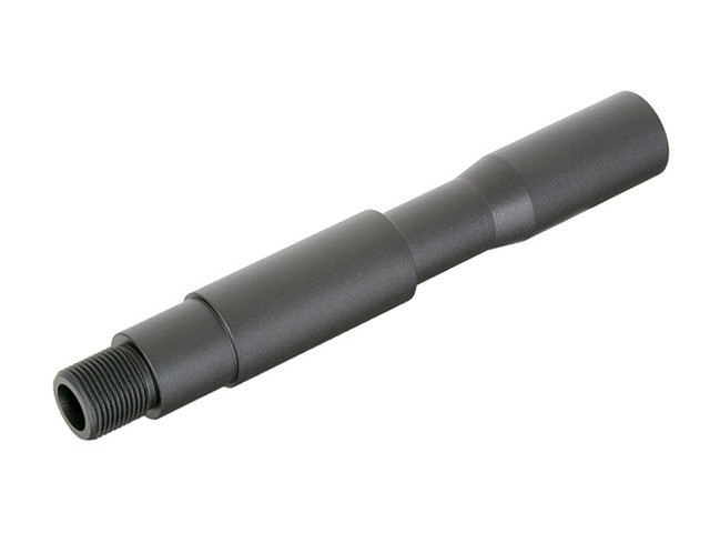 Подовжувач зовнішнього дула 117mm фігурний [SLONG AIRSOFT] (для страйкболу)