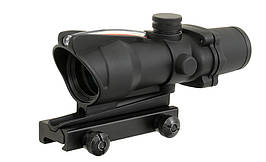 Kompaktowa luneta karabinowa 4x32 - Black [Emerson] (для страйкболу)